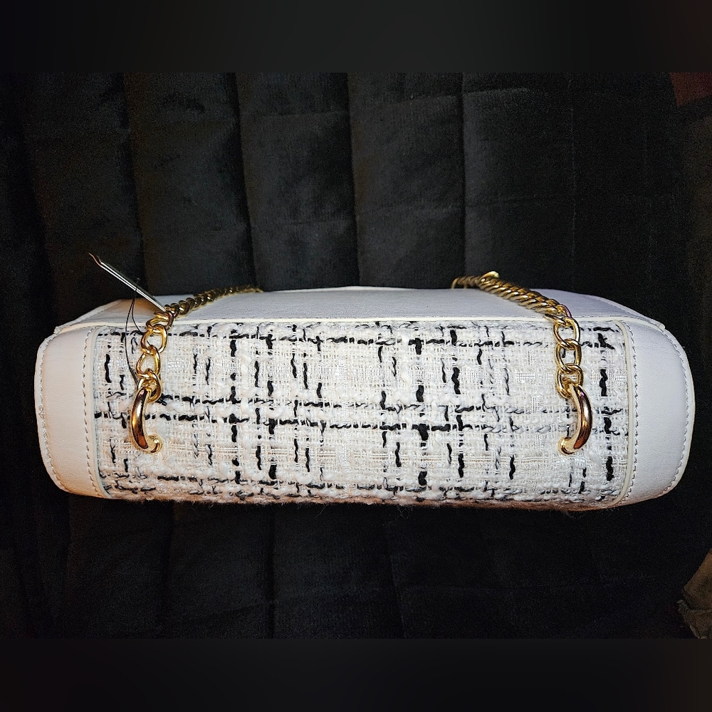 Badgley Mischka Crossbody Bag + Bag Charm - Picture 7 of 17